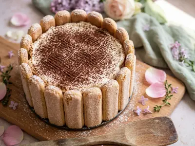 Recette La charlotte au tiramisu