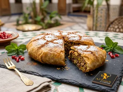Recette Squab Pastilla by Chef Soraya Lolli