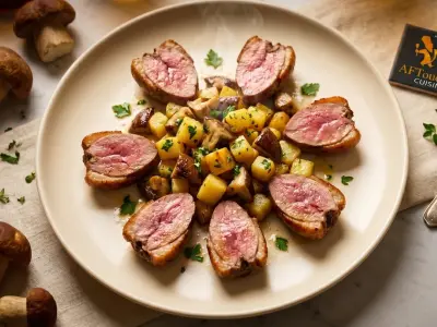 Recette Sautéed Duck Heart Platter