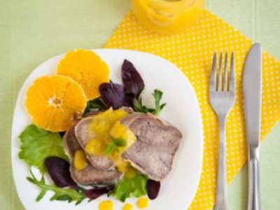 Recette langue de veau à l'orange