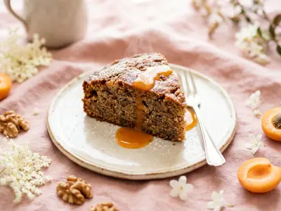 Recette Le gâteau moelleux aux noix