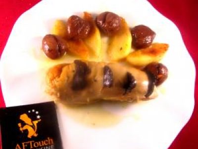 Recette Le boudin blanc de rethel truffes et garniture festive