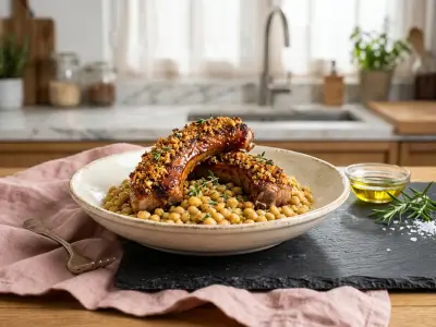 Recette Les queues de porc confites et grillées