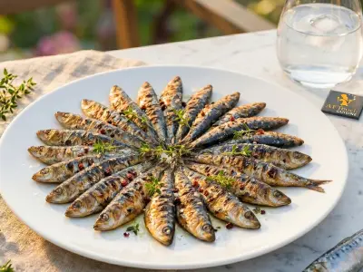 Recette Les sardines de la Cotinière planchées
