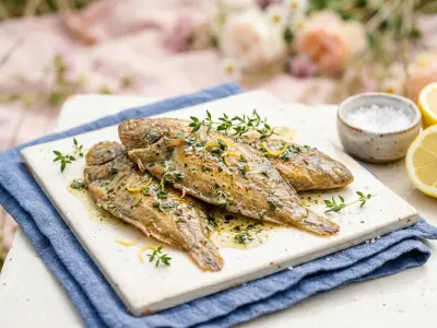Recette Les solettes de La Cotinière planchées