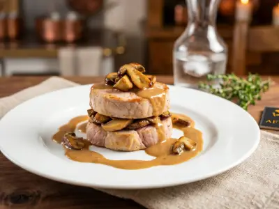 Recette Lichettes de porc et premiers cèpes charentais