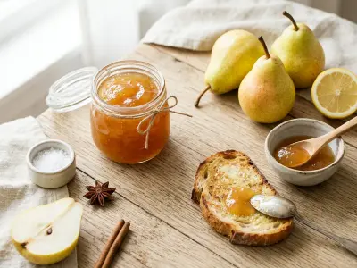 Recette Ma confiture de poire