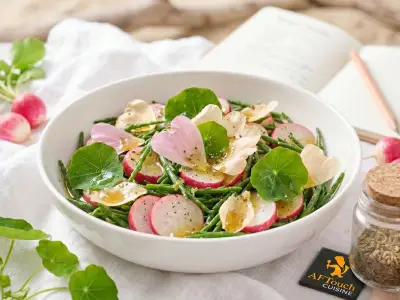 Recette Salade de salicornes et radis