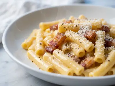 Recette Macaroni carbonara