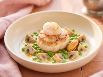 Recette Médaillons de lotte, Saint-Jacques et moules