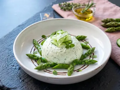 Recette Concombre et asperge mélés