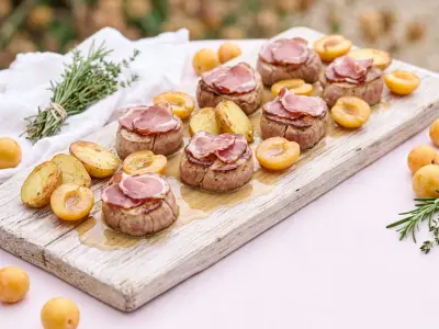 Recette Mignons planchés mirabelles et Lonzu