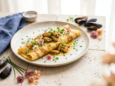 Recette Omelette aux moules