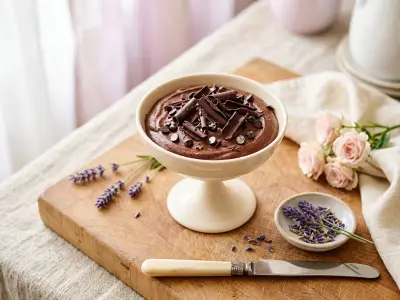 Recette Mousse au chocolat et pépites