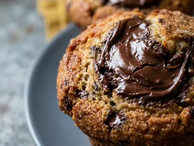 Recette Muffins stracciatella au Nutella