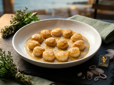 Recette Scallops with Curry