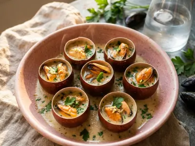 Recette Œufs de Marans et moules de bouchot à la Charentaise