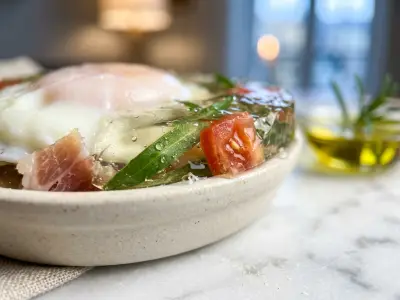Recette Oeufs en gelée au jambon
