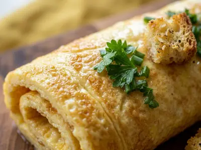 Recette Omelette roulée