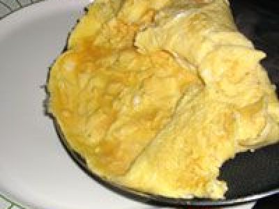 Recette Omelette roulée
