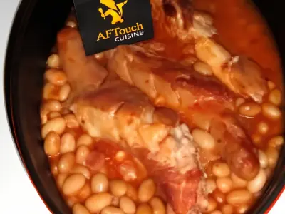 Recette Paimpolaise de queues de porc braisées