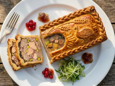 Recette Pâté en croûte de pintade et foie gras