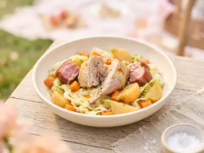 Recette Perdrix aux choux