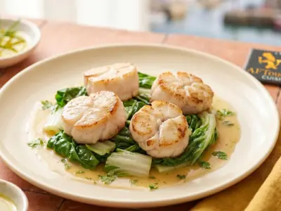 Recette Petites rouelles de lotte et verts de blette