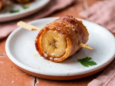 Recette Petits bouchons de banane au bacon