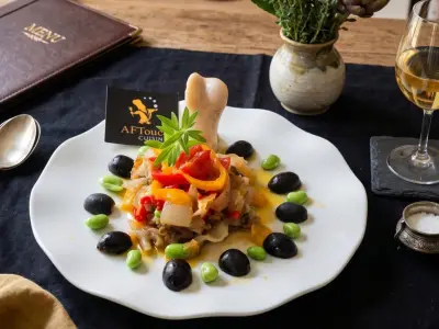 Recette Pieds de veau en Poivronade