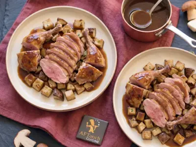Recette Pigeon de grain rôti et cèpes de Bordeaux