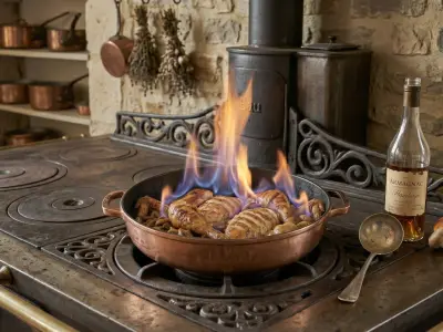 Recette Pintade flambée