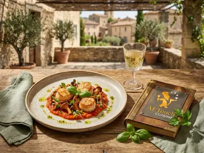 Recette Pan-fried Scallops with Chanterelles