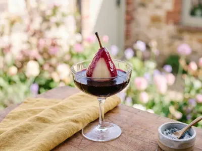 Recette Poires au cassis
