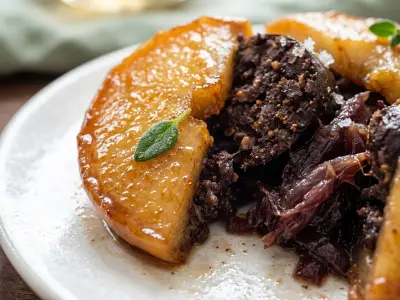 Recette Pommes au boudin noir
