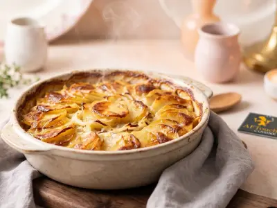 Recette Pommes de terre boulangère
