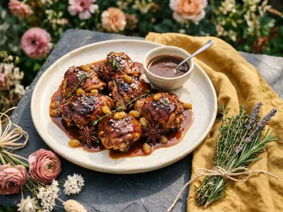 Recette Poulet au chocolat amer