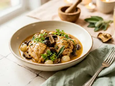 Recette Poulet aux Côtes-du-Jura