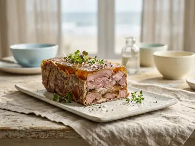 Recette Pressé de langue pied et joue de porc