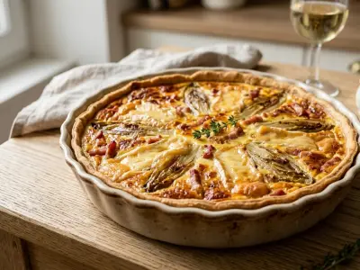 Recette Quiche chicons et maroilles