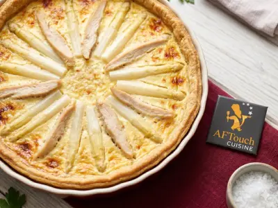 Recette Quiche poulet et foie gras