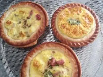 Recette quiche au melon