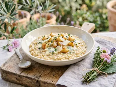 Recette Risotto au Roquefort