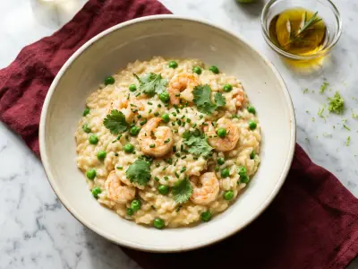 Recette Risotto aux gambas