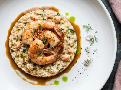 Recette Risotto de gambas