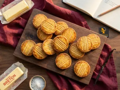 Recette Breton shortbread cookies