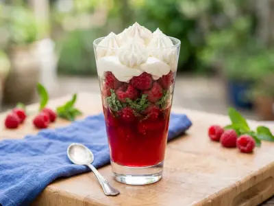 Recette Salade de framboises