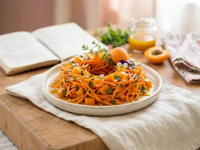 Recette Salade estivale carotte, orange et abricot