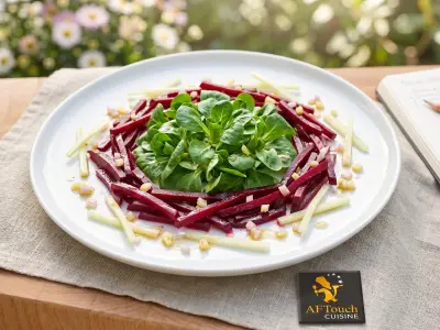 Recette Salade mache céleri betterave