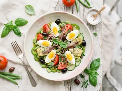 Recette Salade niçoise